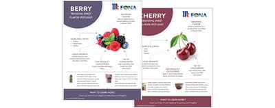 Berry-Cherry-flavor-infographics