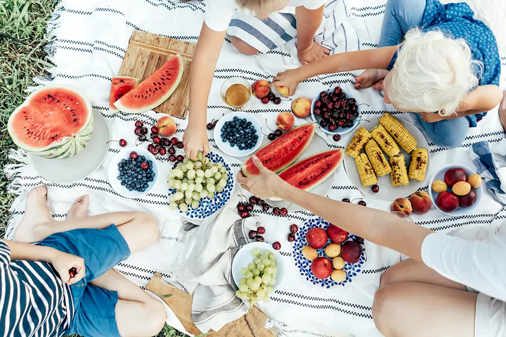 summer-food-picnic-fruit-vegetables-overhead