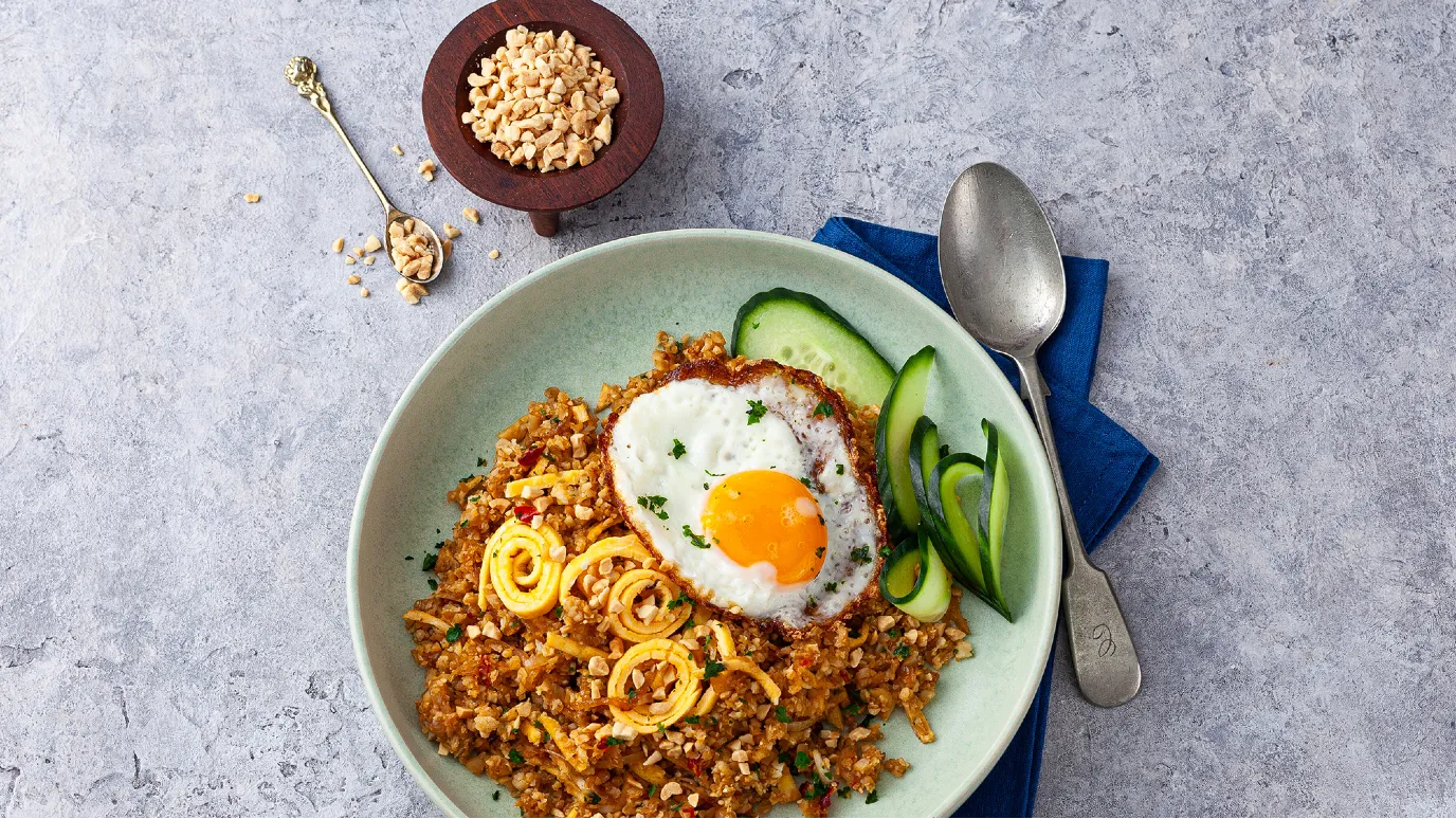 Nasi Goreng-Style Cauliflower Fried Rice