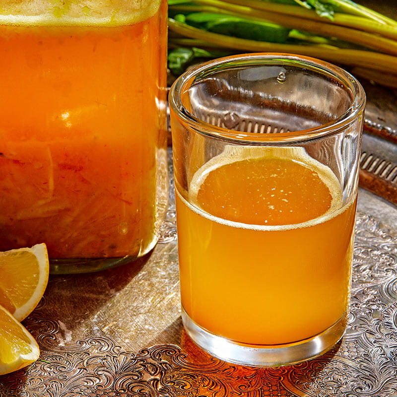 Boisson sure au safran et au citron Meyer | Club House CA FR