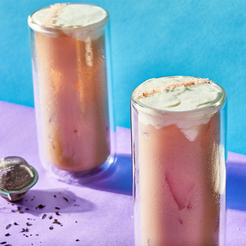 London Fog Latte with Sweet Cheese Foam McCormick