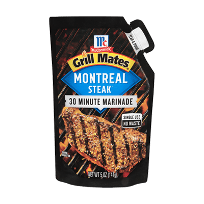 McCormick Grill Mates Montreal Steak Single Use Marinade, 5 oz