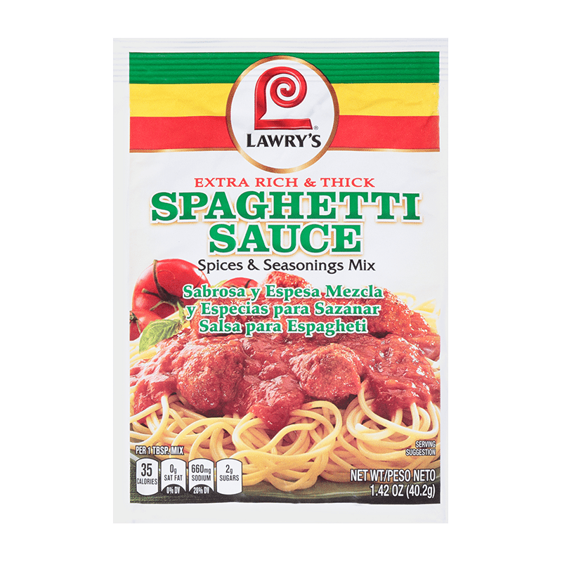 Lawry's® Extra Rich & Thick Spaghetti Mix, 1.42 oz