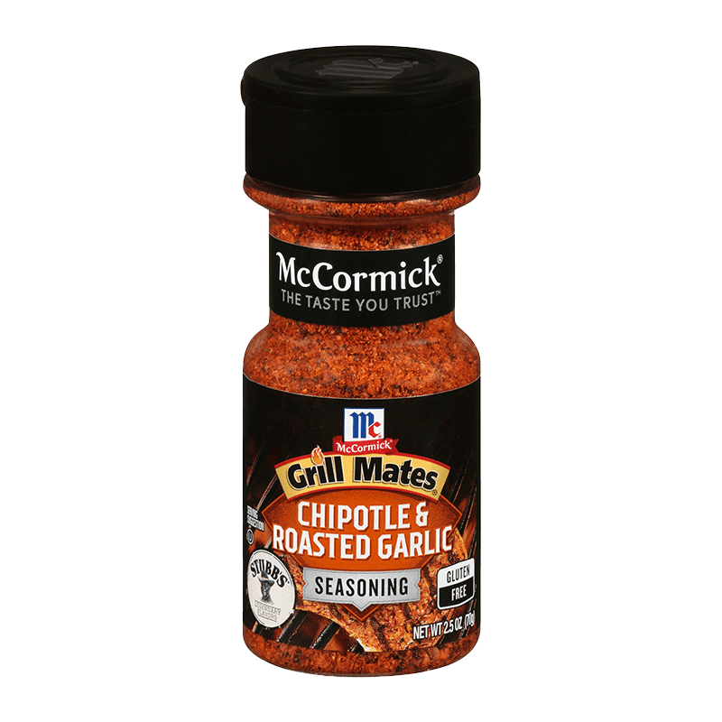 McCormick® Grill Mates® Chipotle & Roasted Garlic Seasoning, 2.5 oz