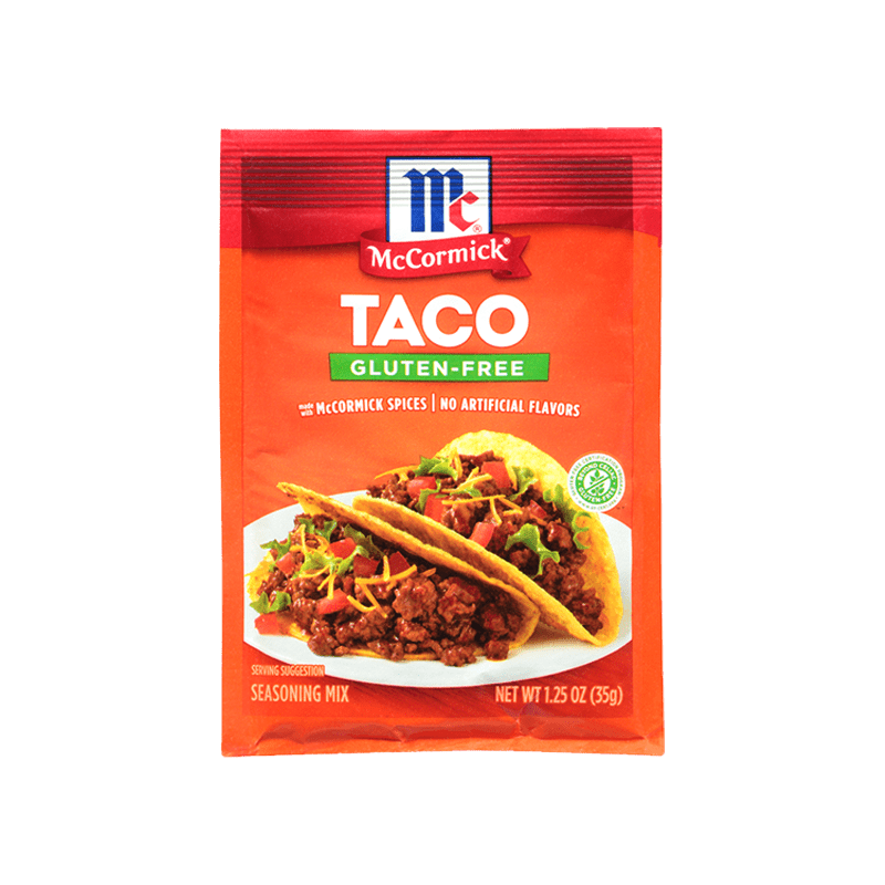 McCormick® Gluten Free Taco Seasoning Mix, 1.25 oz