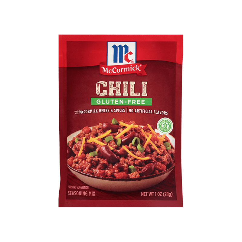 McCormick® Gluten Free Chili Seasoning Mix, 1 oz