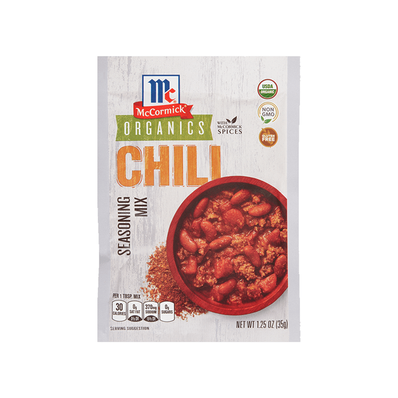 McCormick® Organics Chili Seasoning Mix, 1.25 oz