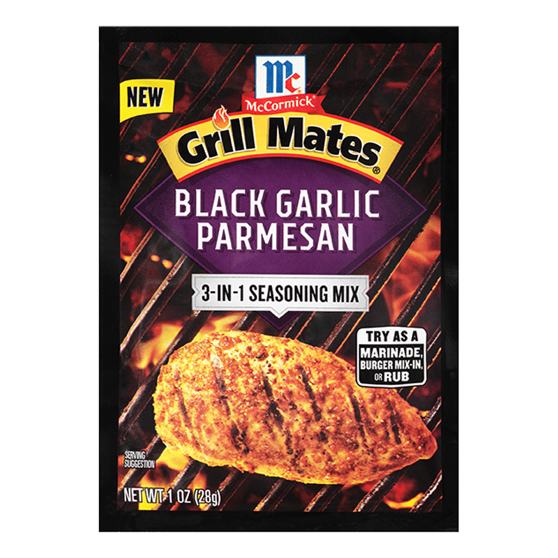 McCormick® Grill Mates® Black Garlic Parmesan Marinade Mix, 1 oz