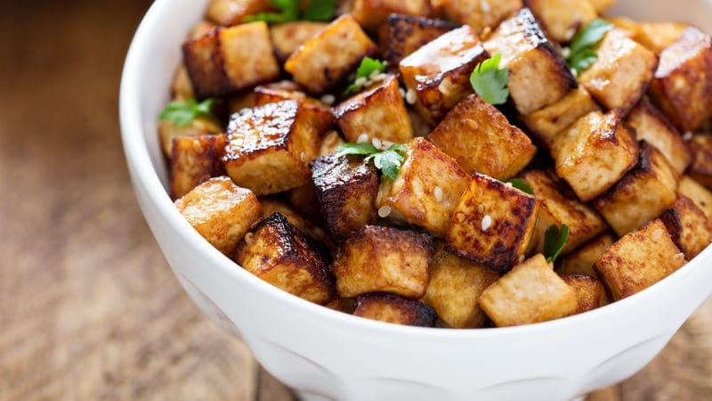 Why You Should Be AirFrying Your Tofu Before Marinating It-url