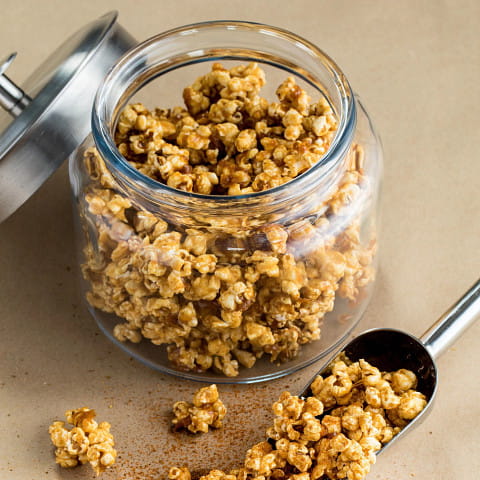 salted caramel popcorn