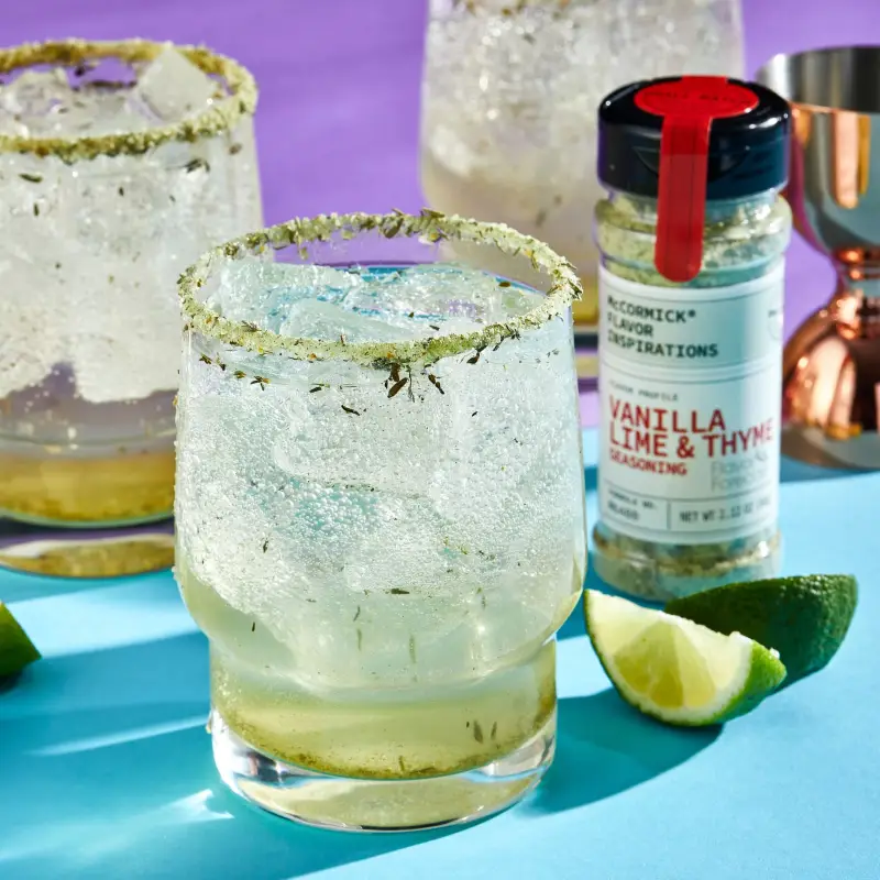 vanilla lime vodka spritz