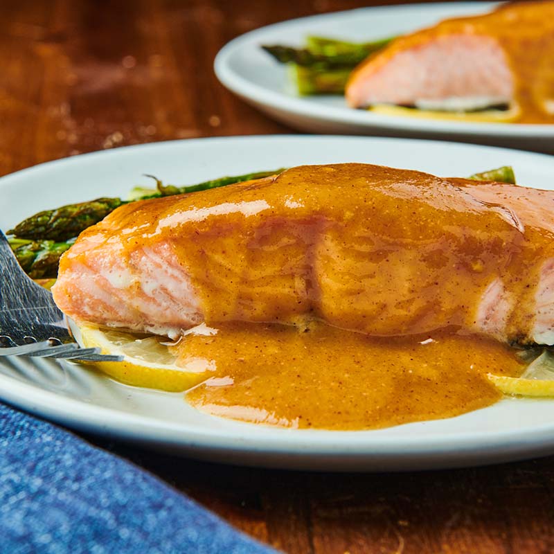 Air Fryer Salmon and Asparagus McCormick