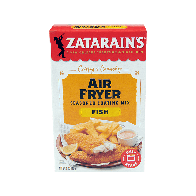 Zatarain's® Fish Air Fryer Seasoned Coating | Zatarain's