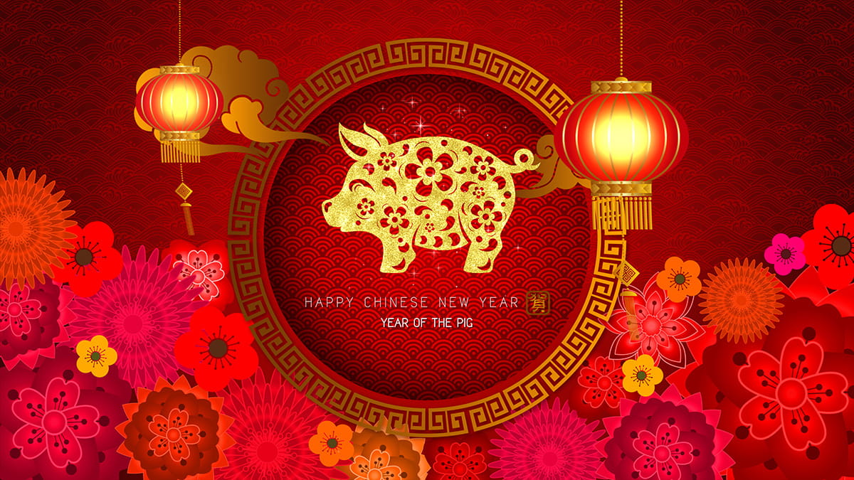 Nouvel an chinois 2019 - L'année du Cochon