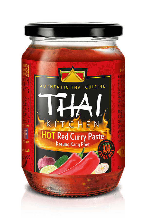 TerraSana Pâte de curry rouge thaï bio 120 g chez Violey