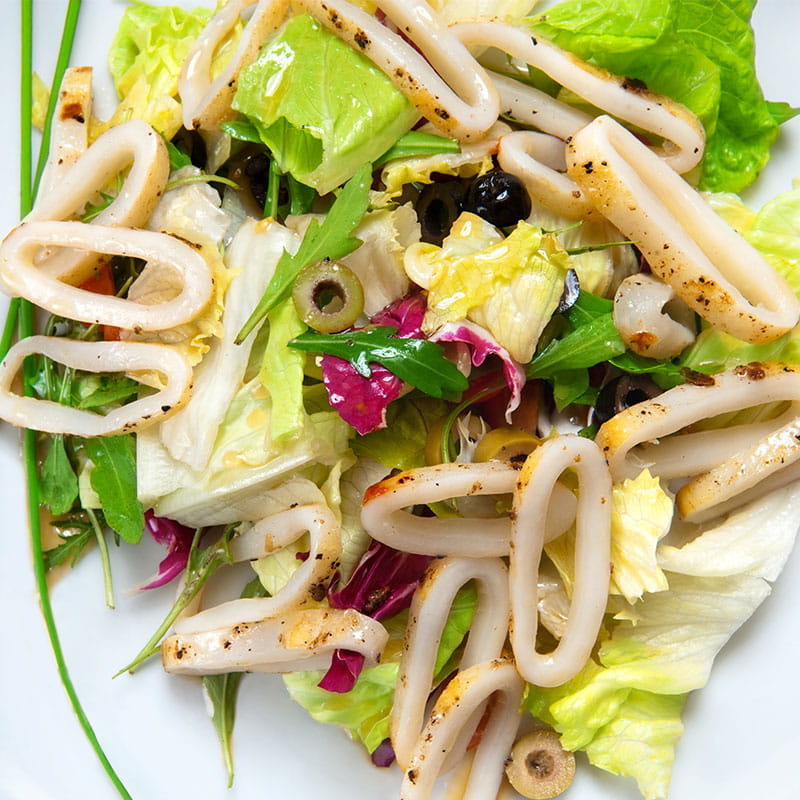 Calamari Salat | Fisch-Rezepte | Thai Kitchen | Thai Kitchen