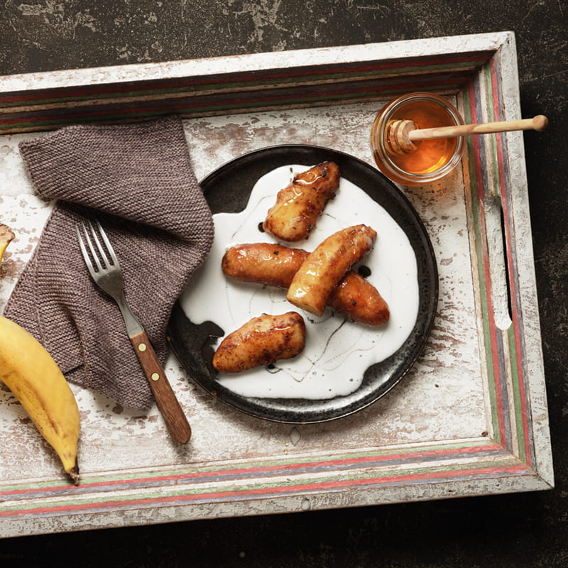 Gebratene Bananen in Kokosnussmilch | Thai Kitchen