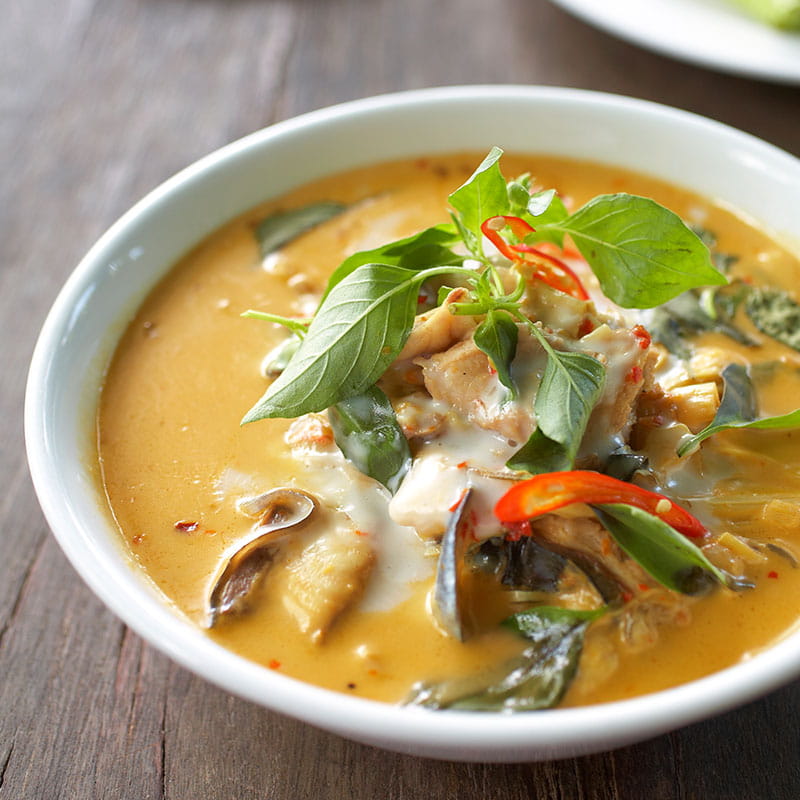 Panang Curry mit Seeteufel | Fisch-Rezepte | Thai Kitchen | Thai Kitchen