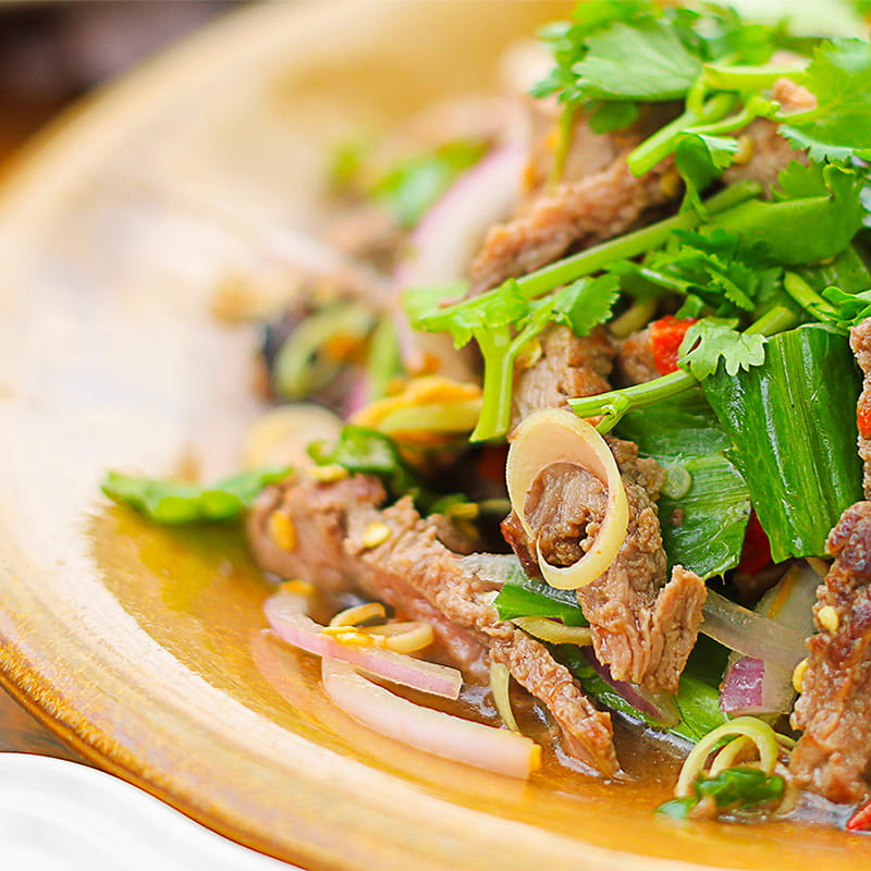 Thai Rindfleischsalat mit Shiitake | Thai Kitchen | Thai Kitchen