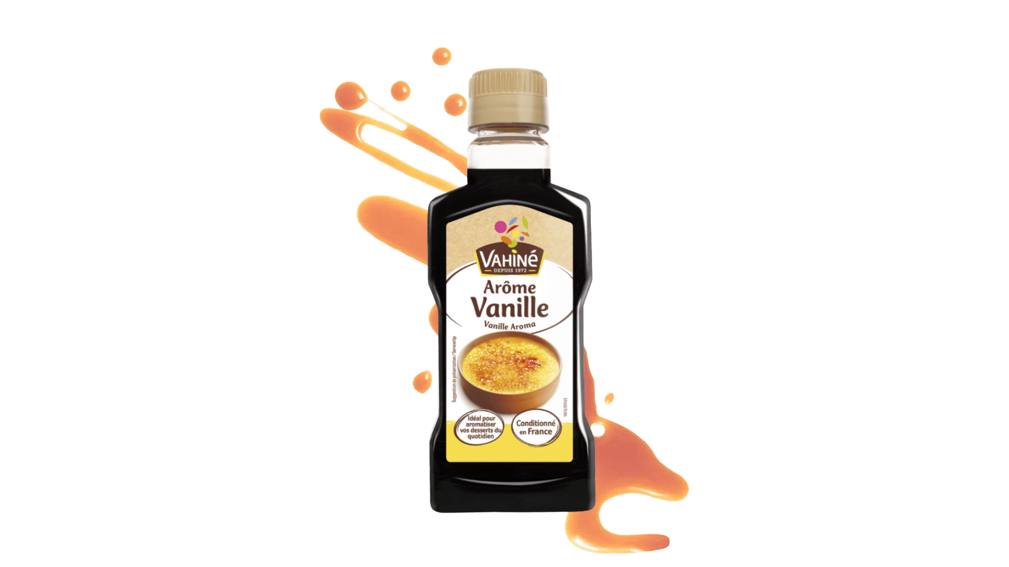 Arôme naturel de vanille liquide 20 ml Vahiné