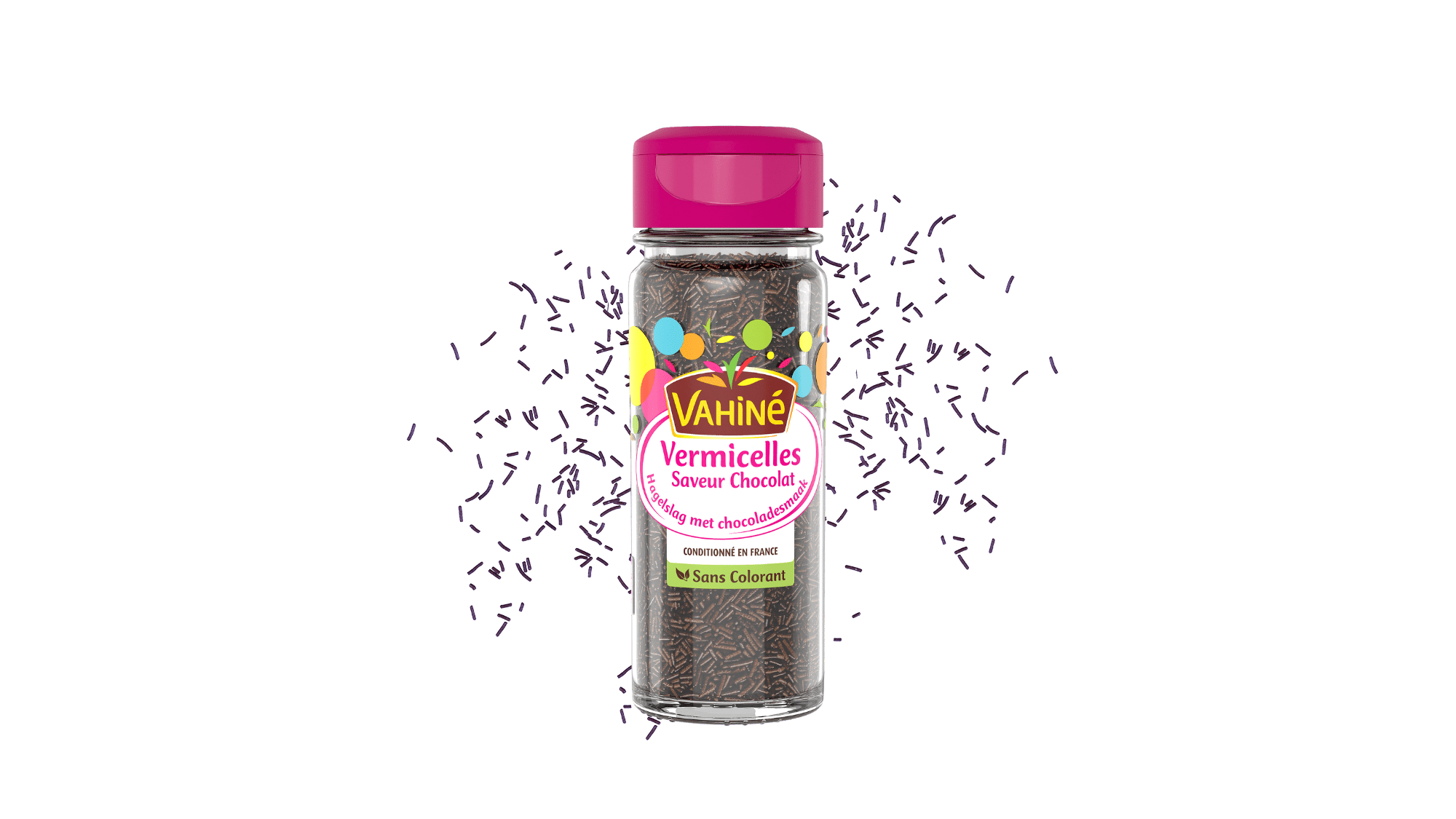 Vermicelles Saveur Chocolat Vahine