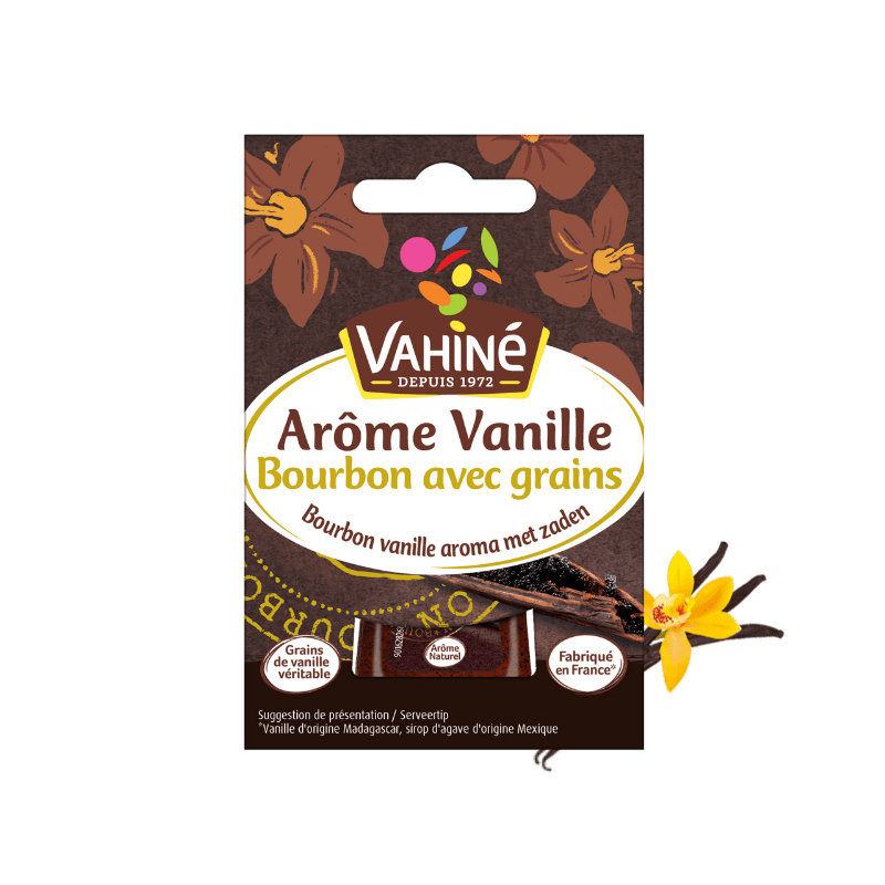 Arôme naturel de vanille biologique avec graines 50 ml