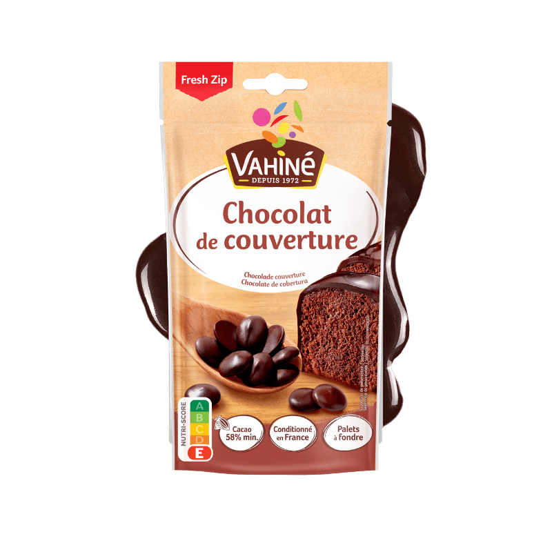 Chocolat de couverture, Vahiné (125 g)  La Belle Vie : Courses en Ligne -  Livraison à Domicile