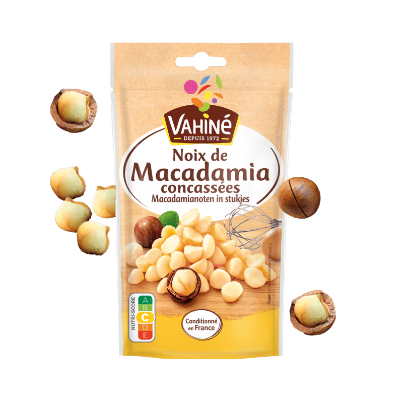 Noix de macadamia pour des desserts gourmands