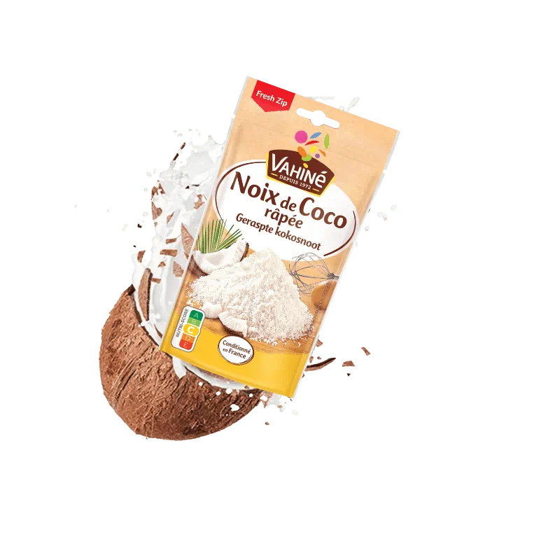 Noix de coco râpée en sachet