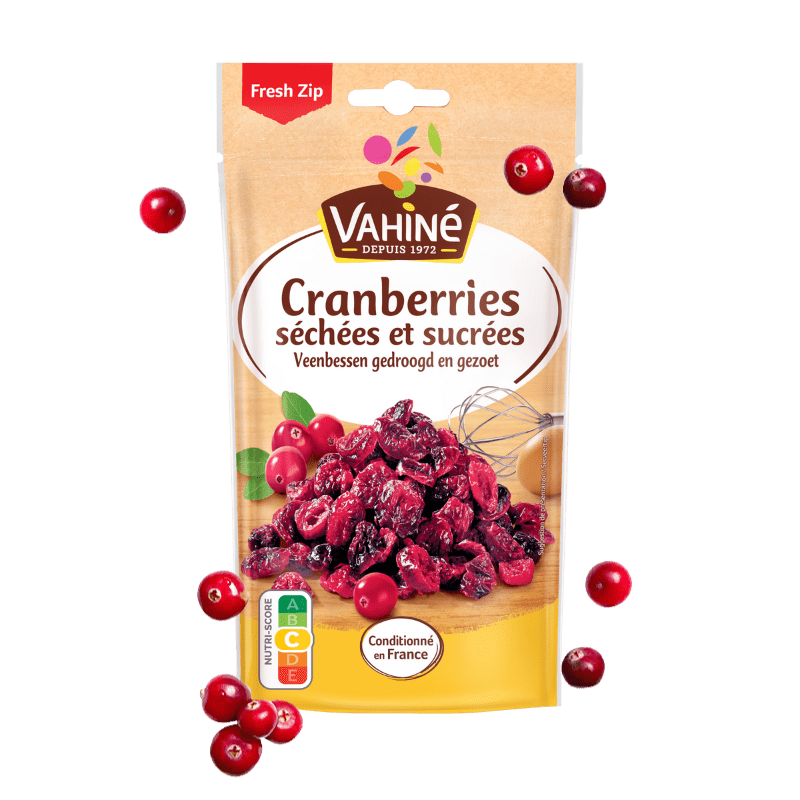 Cranberries - Canneberges séchées - 200g - Aide à la pâtisserie