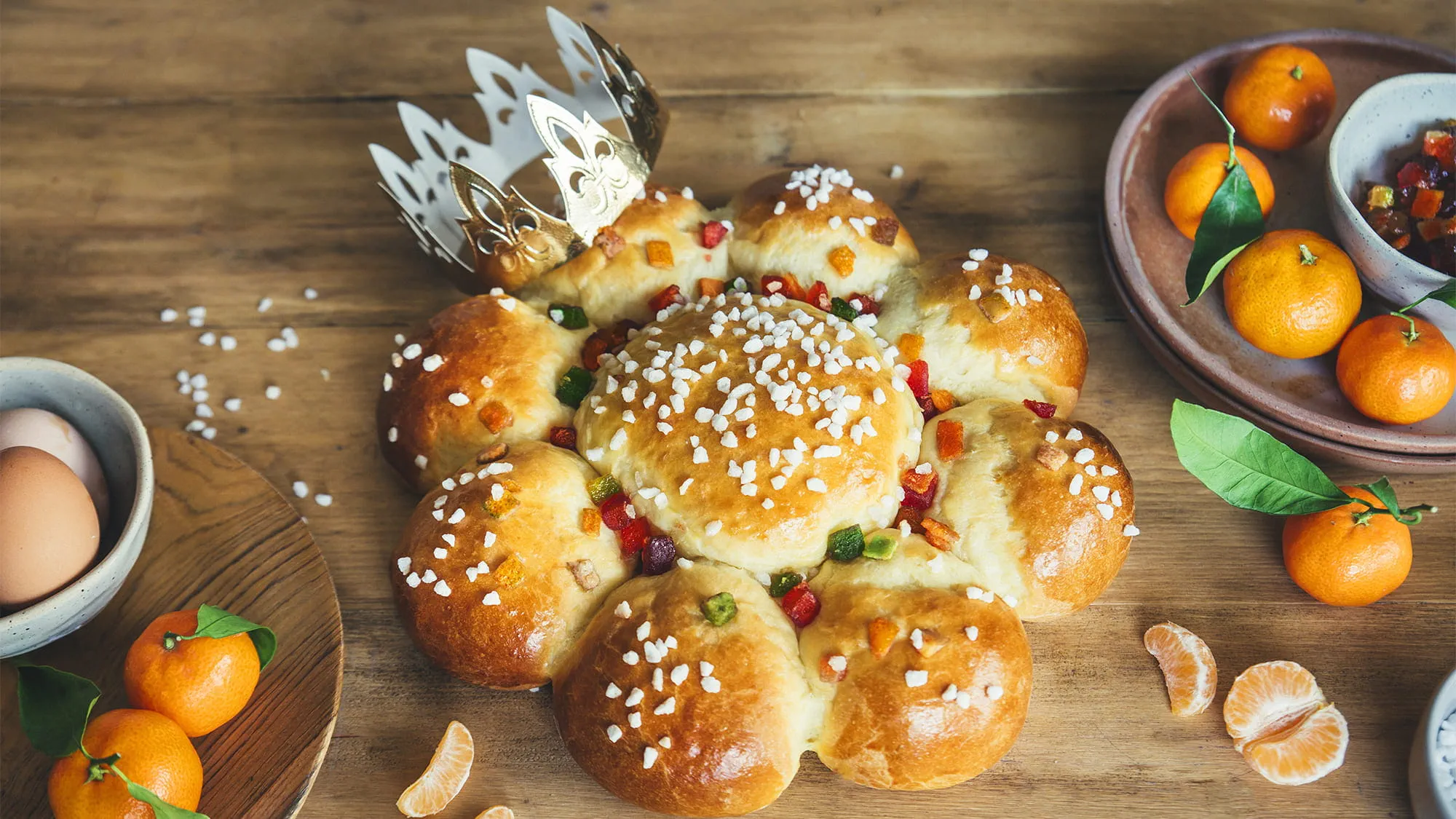 Brioche des Rois aux Fruits Confits