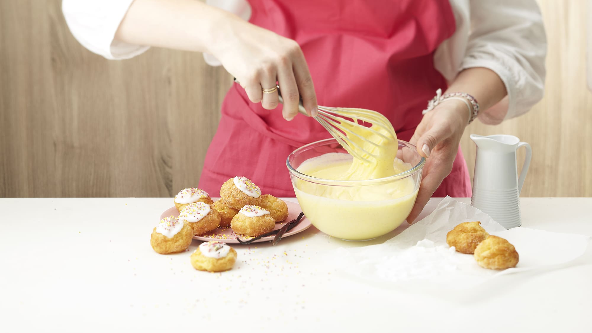 Crème pâtissière à la vanille - technique de base - Recettes de cuisine  Ôdélices