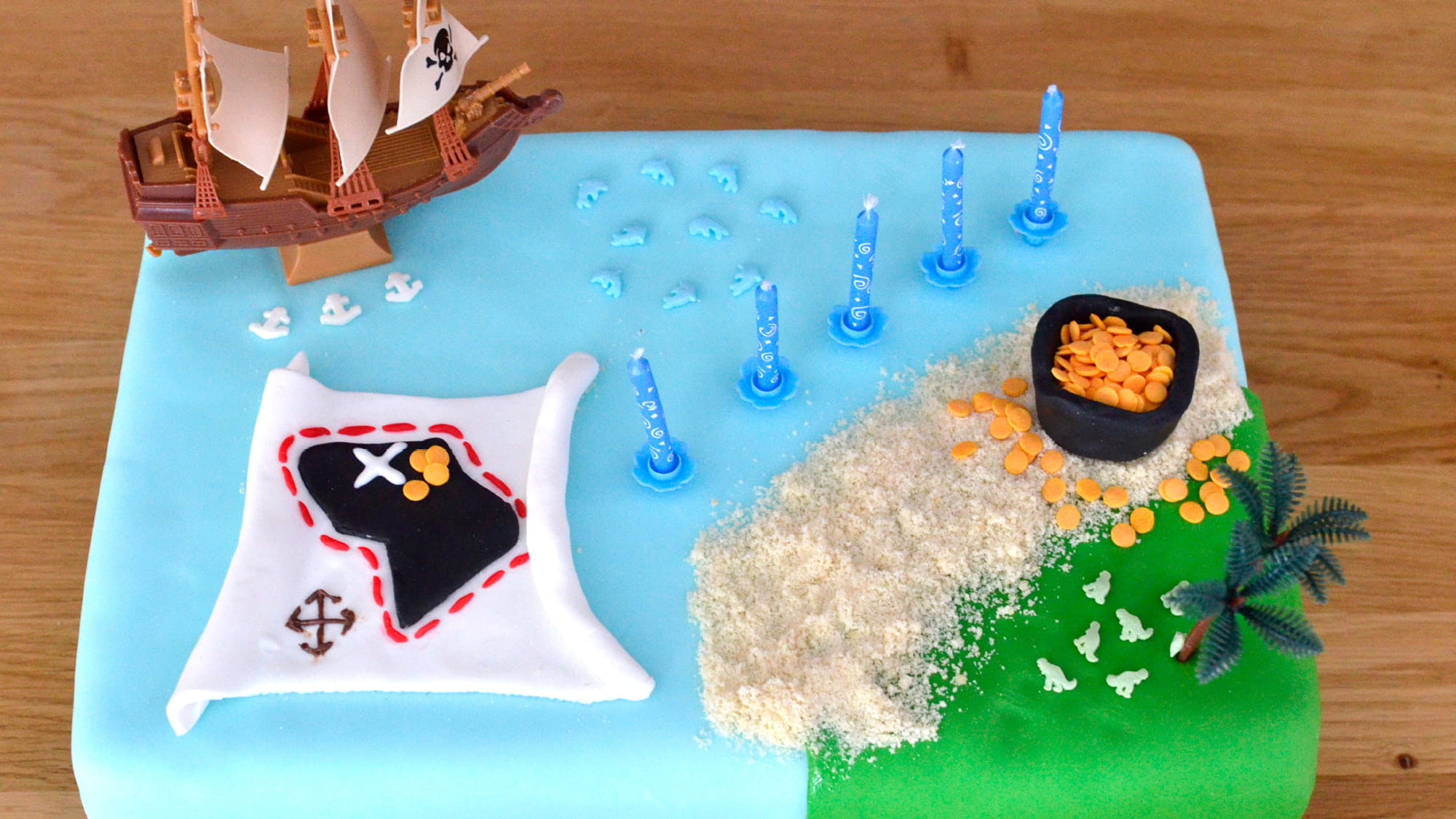 Gateau D Anniversaire Ile Aux Tresors Recette Vahine