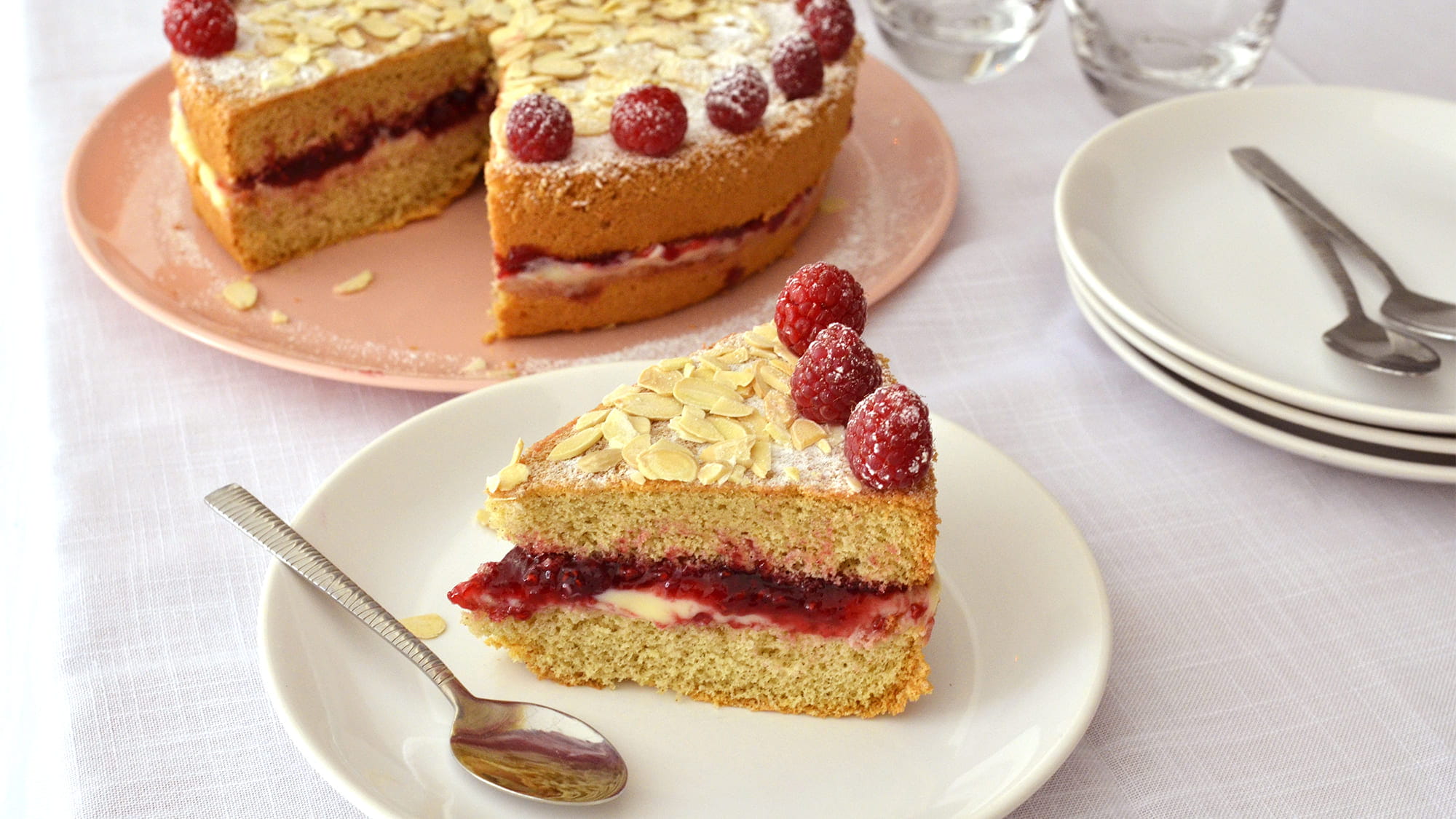 Gateau Framboises Chocolat Blanc Recette Vahine