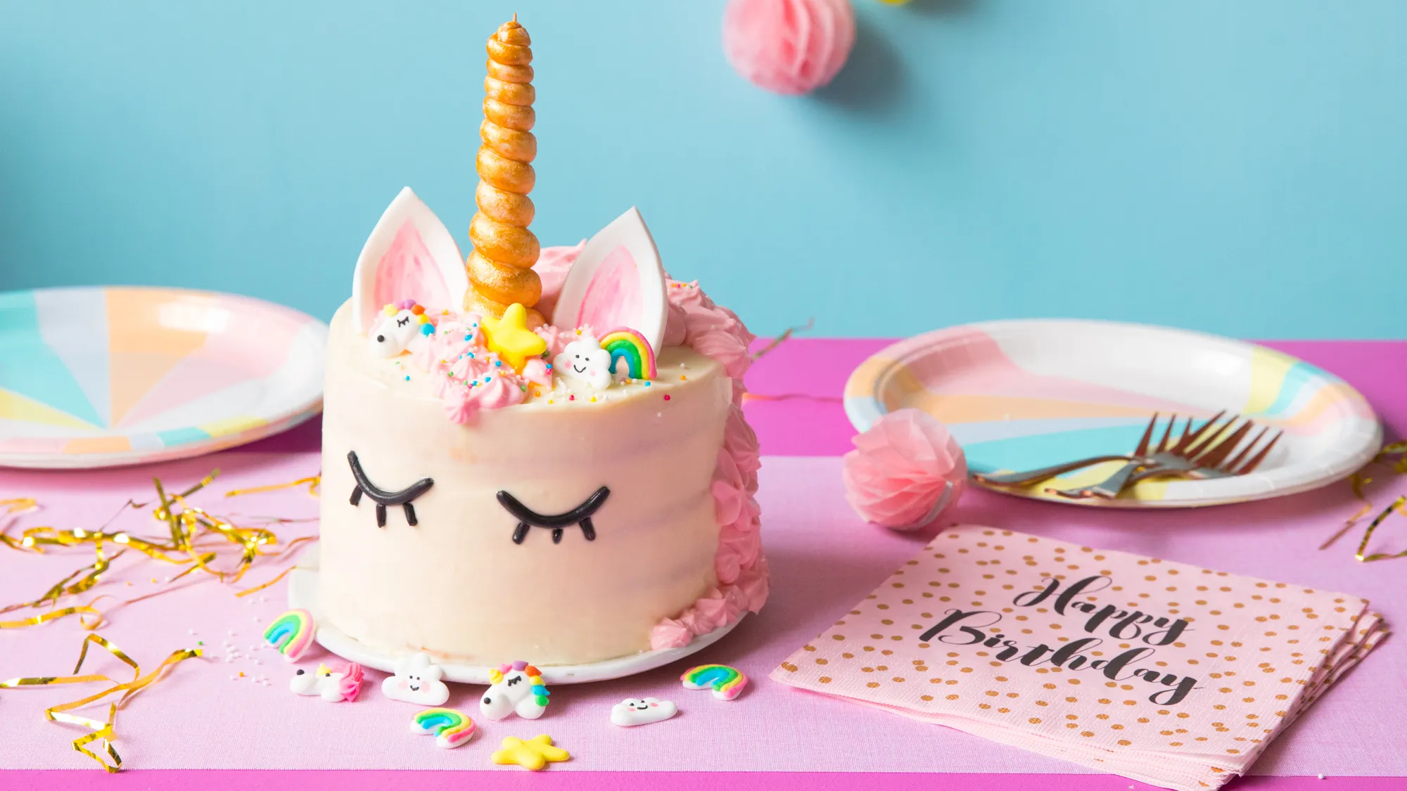 Recette de Gâteau Licorne