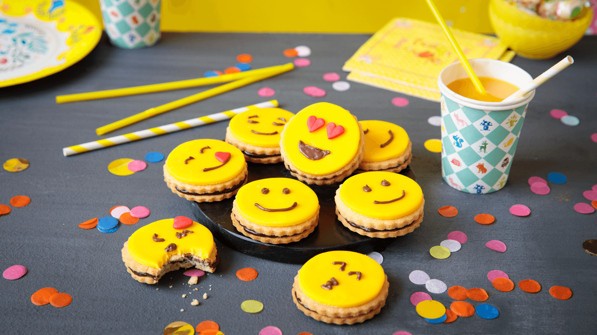 Sables Aux Amandes Smiley Recette Pour Enfants Vahine