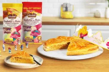 Promo Kit galette des rois amande vahiné chez Super U